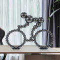 ArtZ® Stainless Steel Bubble Bike Sculpture