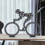 ArtZ® Stainless Steel Bubble Bike Sculpture