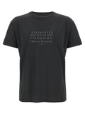 Maison Margiela Numeric Signature Print T-Shirt — Black