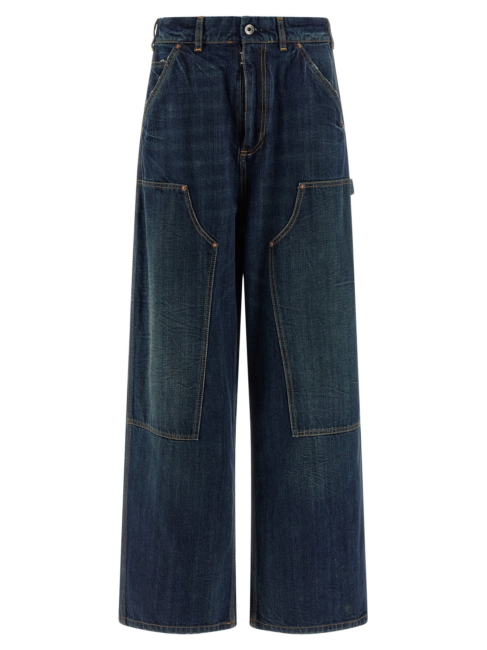 Maison Margiela Workwear Jeans — Dark Blue