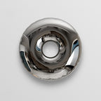 ArtZ® Stainless Steel Doughnut Wall Pendant