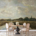 Countryside River Landscape Mural