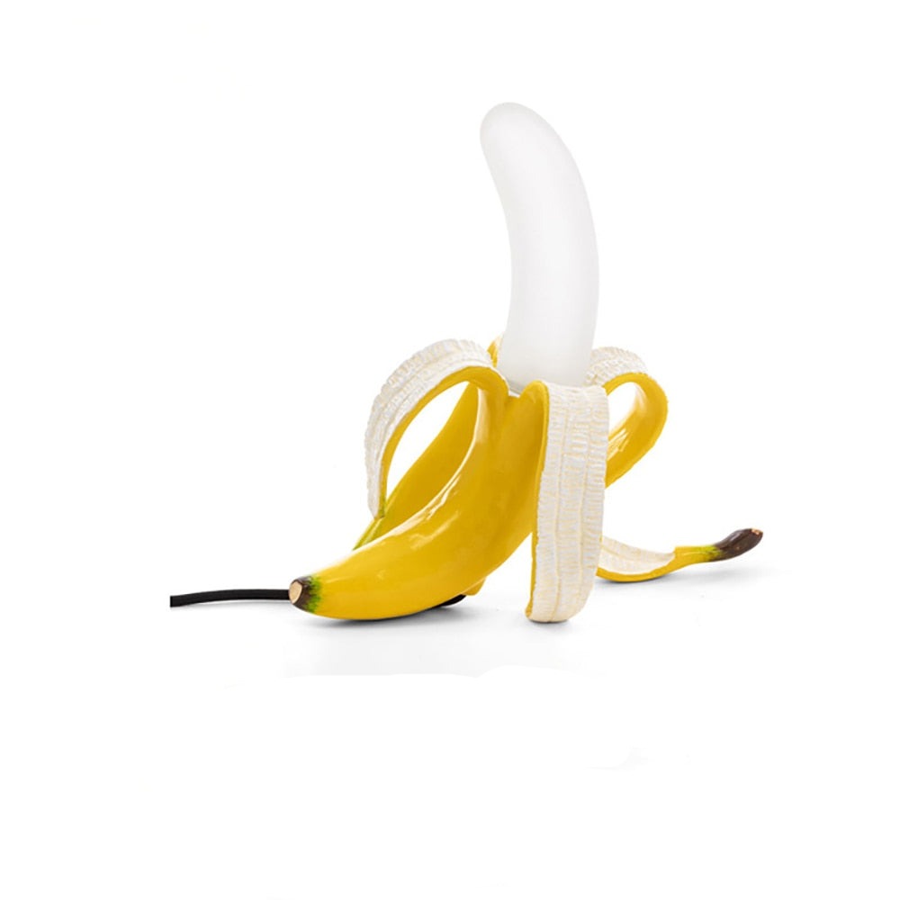 ArtZ® Banana LED Table Lamp - Yellow Standing / EU Plug