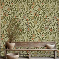 Vintage Tangerine Fruit Wallpaper