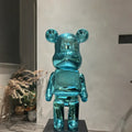 ArtZ® Large Bear Sculptures - Green / Height 31.5 inch (80 cm)