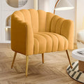 ArtZ® Pumpkin Bliss Cozy Chair - Mustard