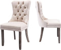 ArtZ® Royale Dining Chairs, Set of 6 Chairs - Beige (Set of 6 Chairs)