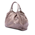 Large Metallic Microguccissima Sukey Tote