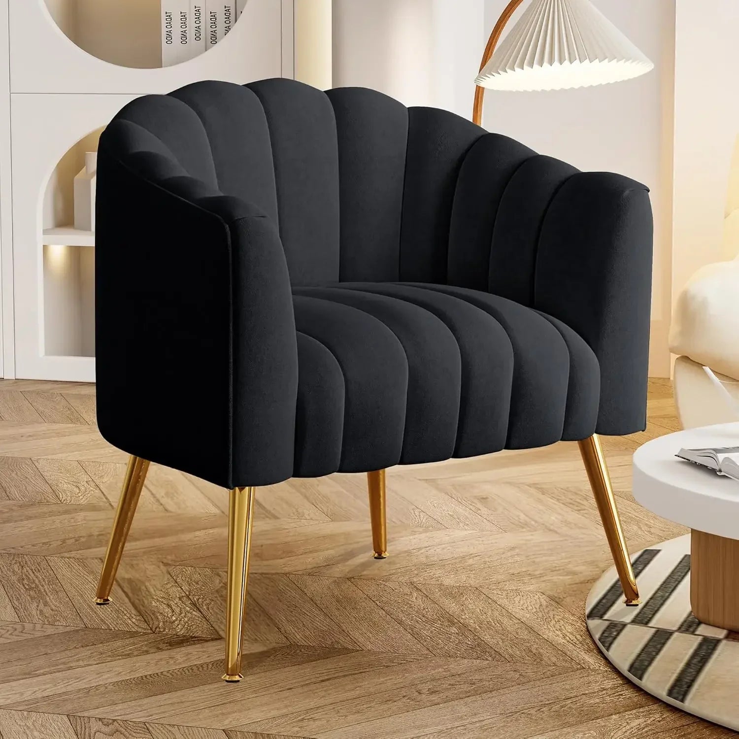 ArtZ® Pumpkin Bliss Cozy Chair - Black