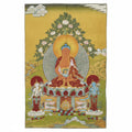 Amitabha Buddha Nepalese Embroidered Silk Thangka