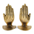 Praying Hands Cast Iron Bookends