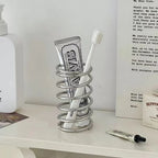ArtZ® Smile Station Stainless Steel Toothbrush Holder