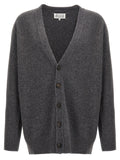 Maison Margiela Wool Cardigan — Charcoal