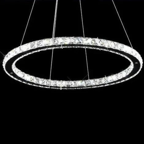 ArtZ® Eternity K9 Crystal Chandelier - 1 Ring - 23 inch (60cm)