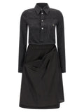 Maison Margiela Shirt Dress — Black