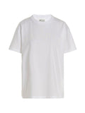 Maison Margiela Logo-Print Cotton T-shirt — White
