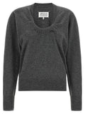 Maison Margiela Twist Sweater — charcoal