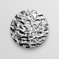 ArtZ® Stainless Steel Wall Pendant - Silver / 27.6 inch Diameter (70cm)