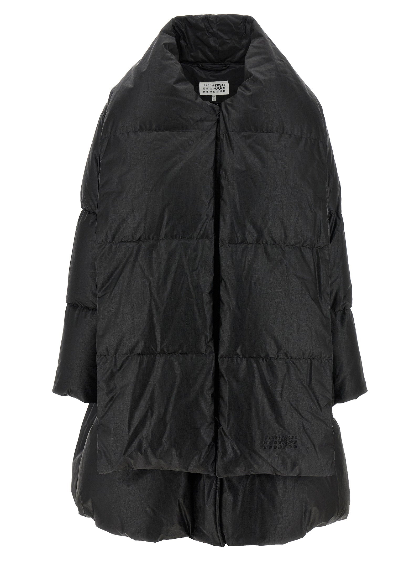 Mm6 Maison Margiela Down Jacket — Black