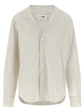 Mm6 Maison Margiela Trompe L'oeil Collar Shirt — White