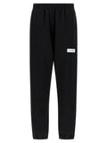 Mm6 Maison Margiela Cotton Sweatshirt Joggers — Black