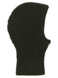 Mm6 Maison Margiela Ribbed Wool-Blend Balaclava — Forest Green