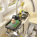 ArtZ® Sink And Shower Shelf - Matte Black