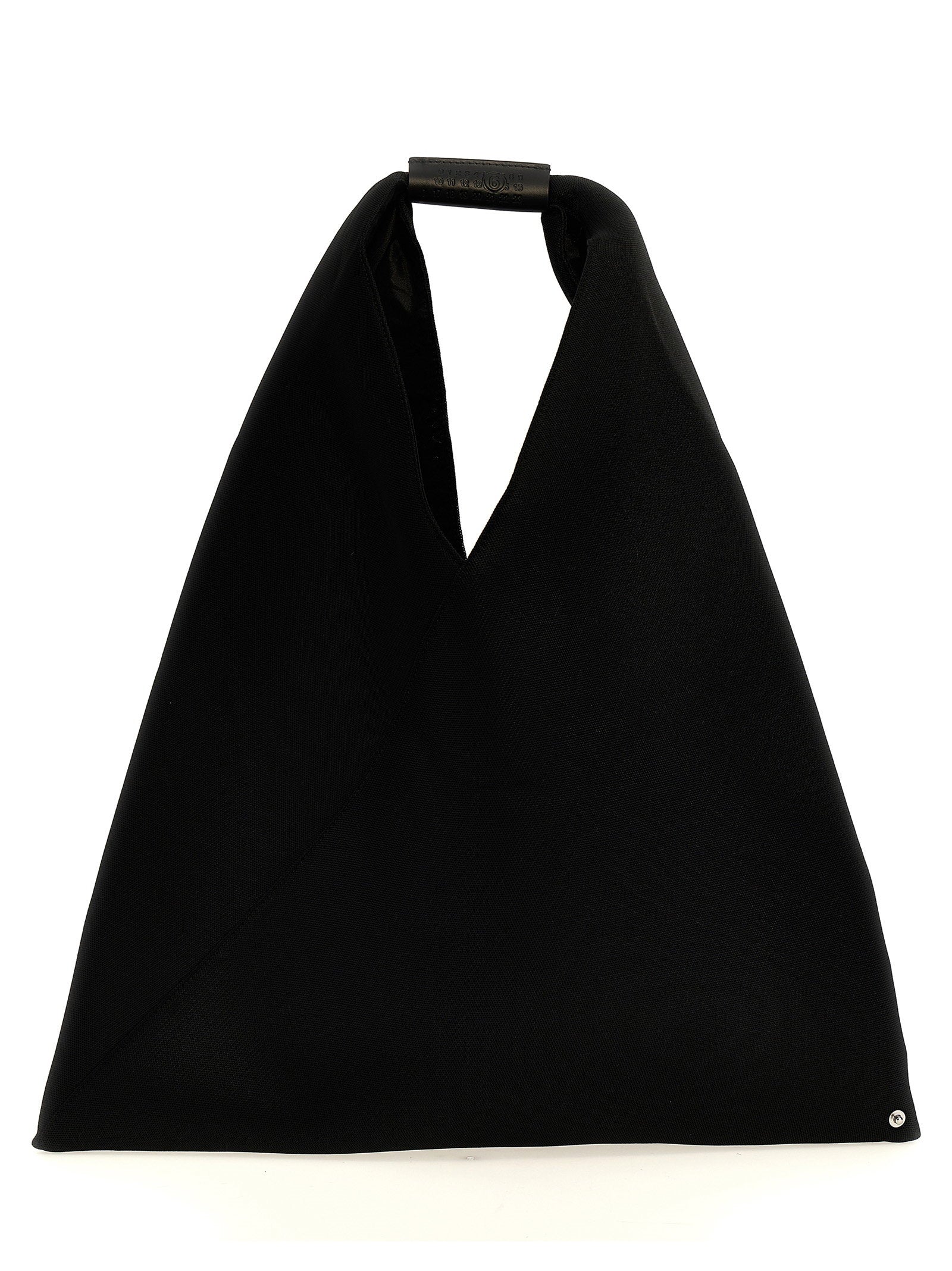 Mm6 Maison Margiela Technical Fabric Shoulder Bag — Black