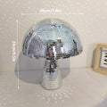 ArtZ® Disco Mushroom Sculptures - Height 9.5 inch (24 cm)