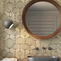 Abstract Circles & Arcs Geometric Wallpaper