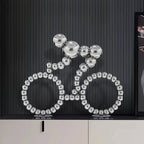 ArtZ® Stainless Steel Bubble Bike Sculpture