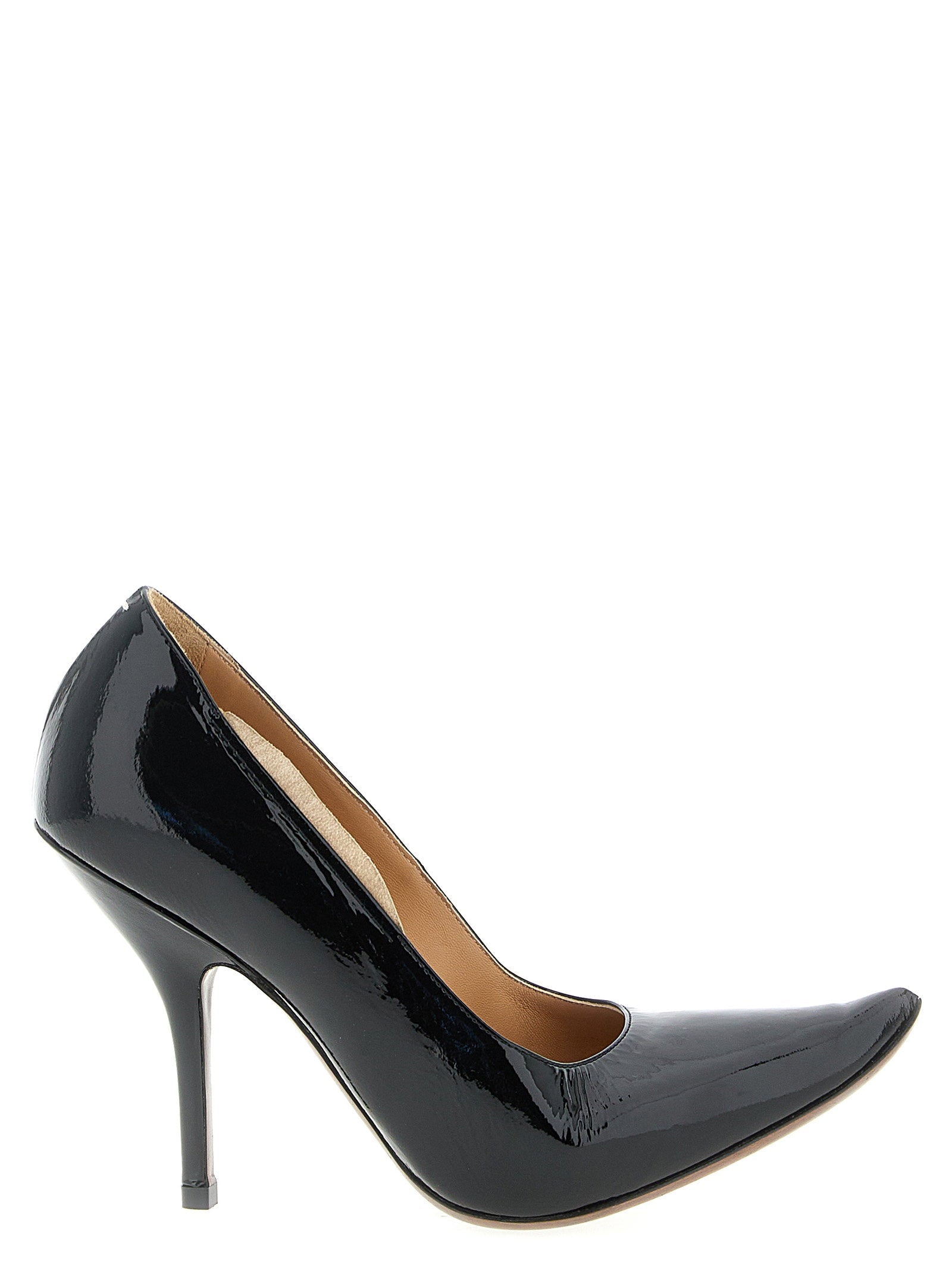 Salón de Piel Charol Maison Margiela — Negro
