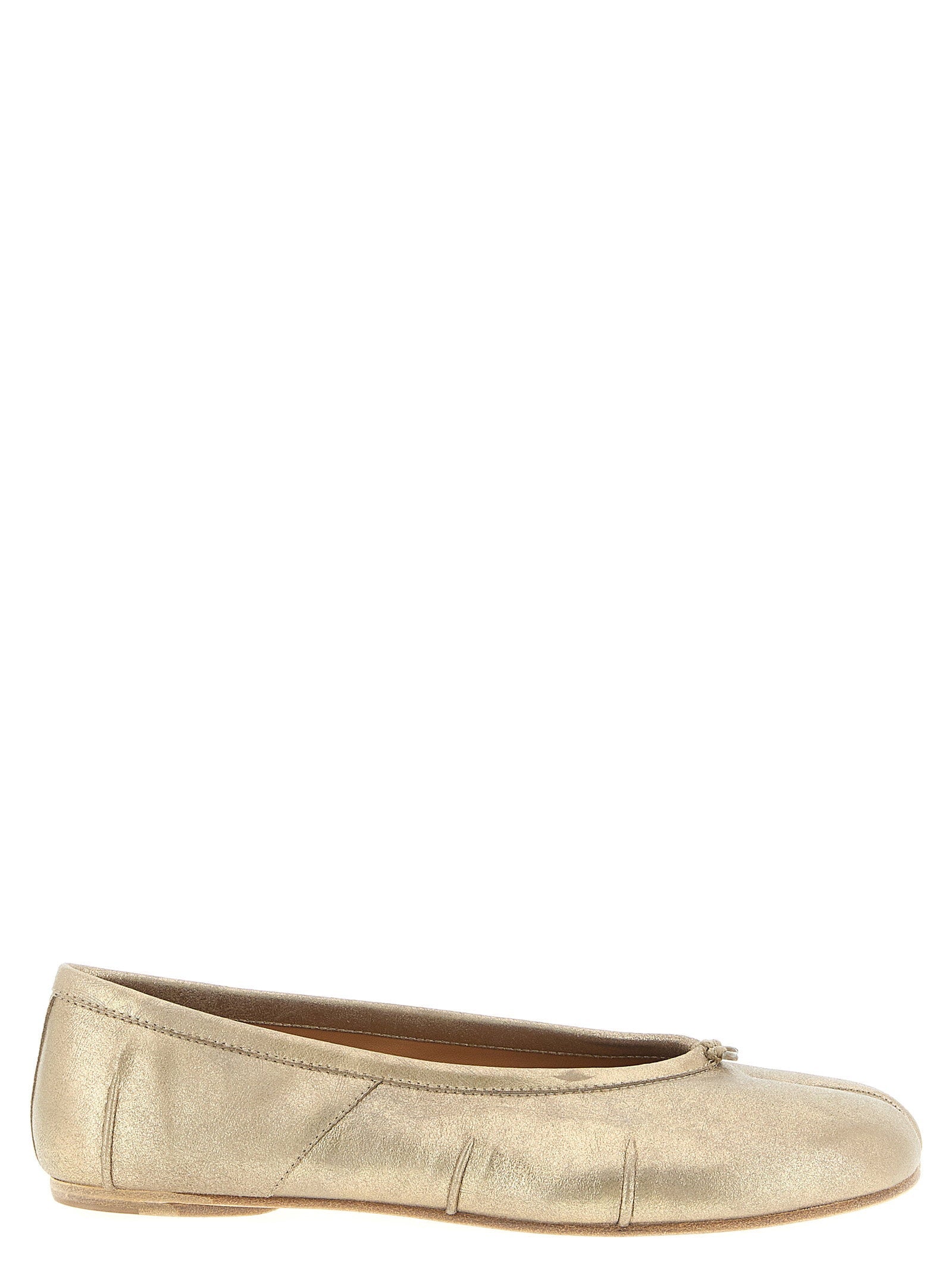 Maison Margiela Tabi Ballet Flat — Gold
