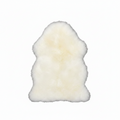 Genuine Sheepskin Shag Rug — Natural White