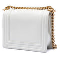 Square Calfskin Boy Reverso Flap