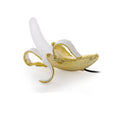 ArtZ® Banana LED Table Lamp - Electroplated Gold Sitting / US Plug