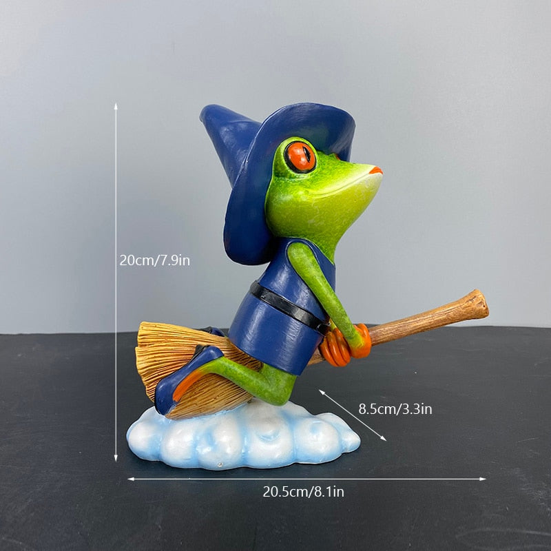 ArtZ® Most Interesting Frog In The World Sculptures - Witch Frog