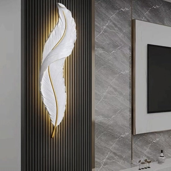 ArtZ® Nordic Feather Wall Lamp