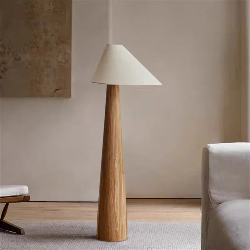 ArtZ® Oak Whisper Floor Lamp - US Plug