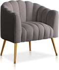 ArtZ® Pumpkin Bliss Cozy Chair - Grey
