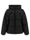 Mm6 Maison Margiela Quilted Goose Feather Padded Down Jacket — Black