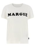 Mm6 Maison Margiela Arc Print T-shirt — White