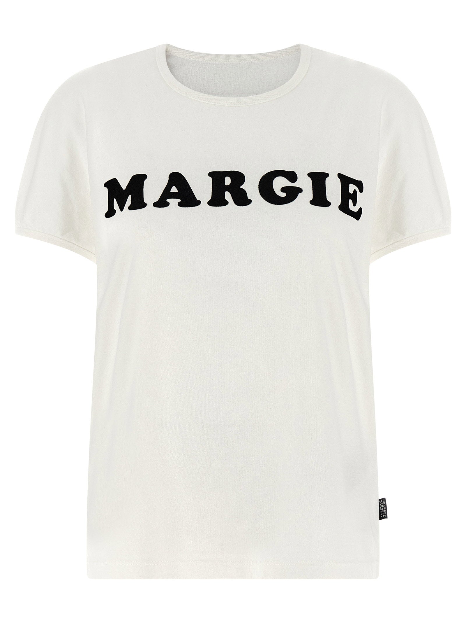 Mm6 Maison Margiela Arc Print T-shirt — White