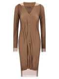 Mm6 Maison Margiela Dress — Beige