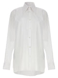 Camisa de popelina de algodón Maison Margiela - Blanco