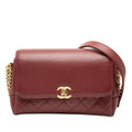 CC Quilted Lambskin Flap