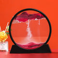 ArtZ® Sand And Water Moving Art - Ruby Red / 7 inch (18 cm) Diameter
