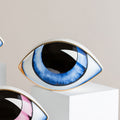 ArtZ® Ceramic Eye Sculpture - Blue