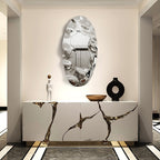 ArtZ® Stainless Steel Oval Mirror