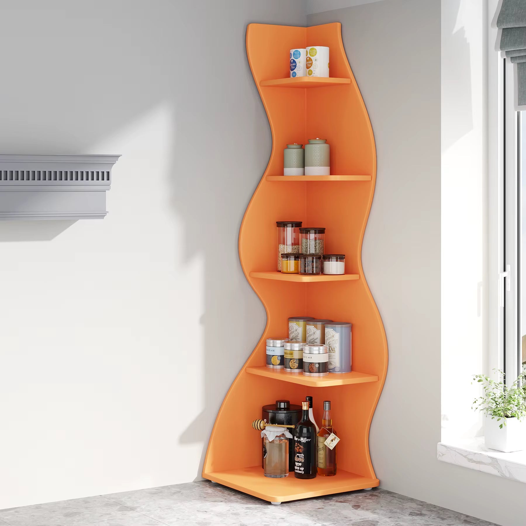 ArtZ® Tidy Tower Shelf - Orange